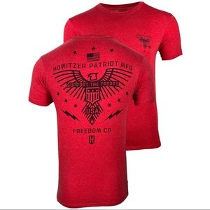 Howitzer Style Men's T-Shirt Support Military Grunt MFG